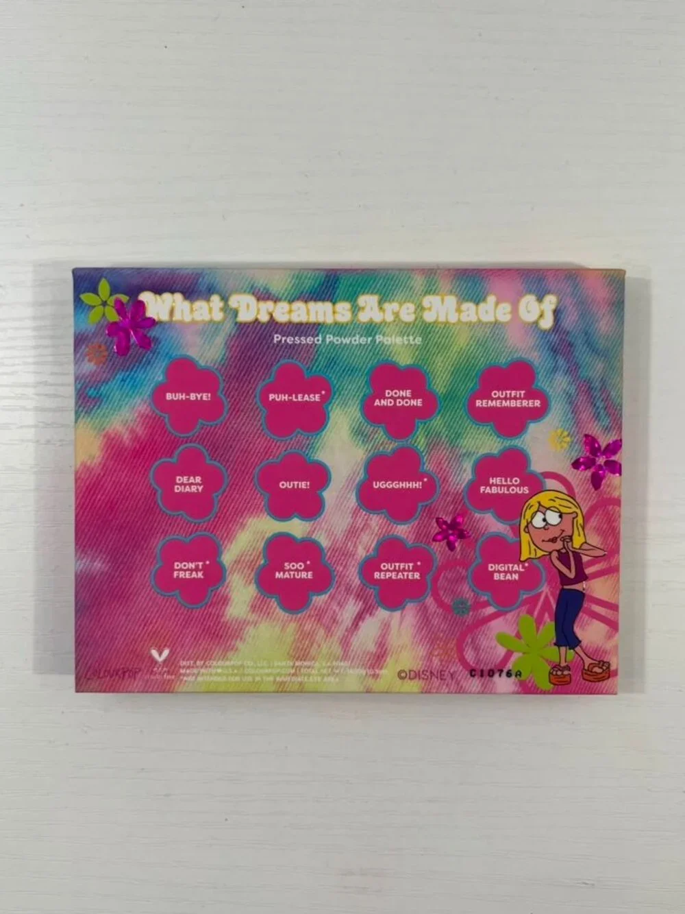 ColourPop x Lizzie McGuire What Dreams Are Made Of eyeshadow palette